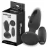 Addicted Toys - analni vibrator s pokretnim jezikom - crni