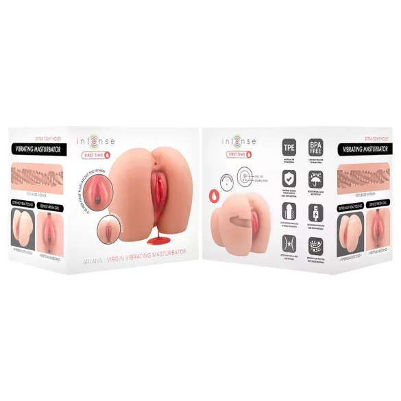 Intense First Time Ariana - realistični vibrirajući masturbator za muškarce