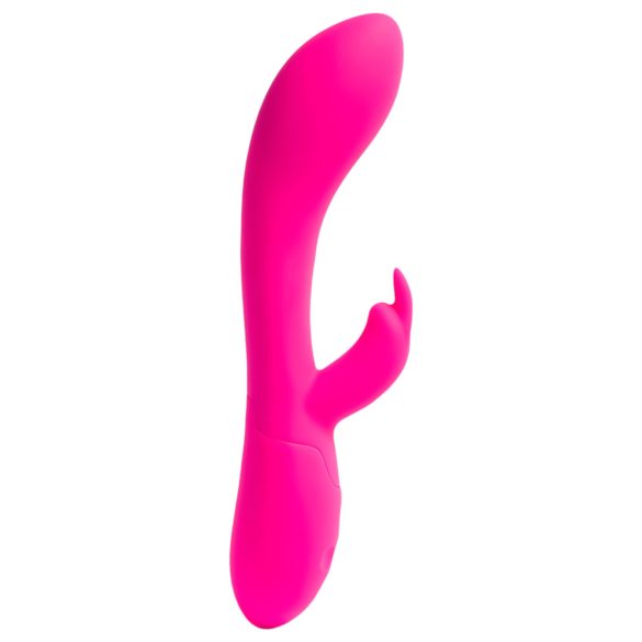 Platanomelón Lucas - Punjivi vibrator s klitoralnom stimulacijom (ružičasti)