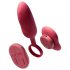 Platanomelón Mobi - Set od 2 vibratora - (crvena)