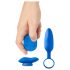 Platanomelón Mobi - bežični vibratorski set s 2 dijela (plavi)