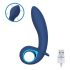 INTOYOU Palha - punjivi, napuhujući vibrator (plavi)