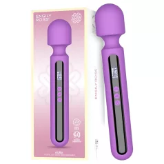   Engily Ross Aura - masažer vibrator na punjenje - digitalni - ljubičasta