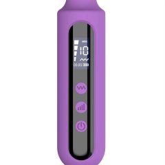   Engily Ross Whisper - punjivi, digitalni vibrator za masažu (ljubičasti)