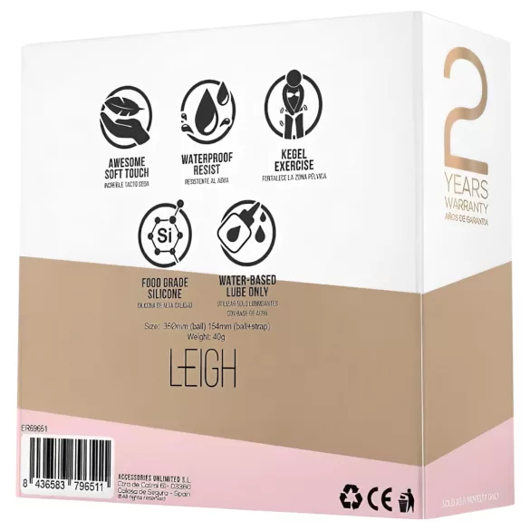 Engily Ross Leigh - gejša kuglica - silikon - ljubičasta