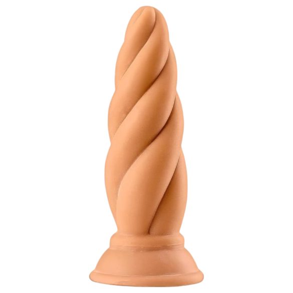 Max & Co Felix - zakrivljeni analni čep - 15cm (prirodan)