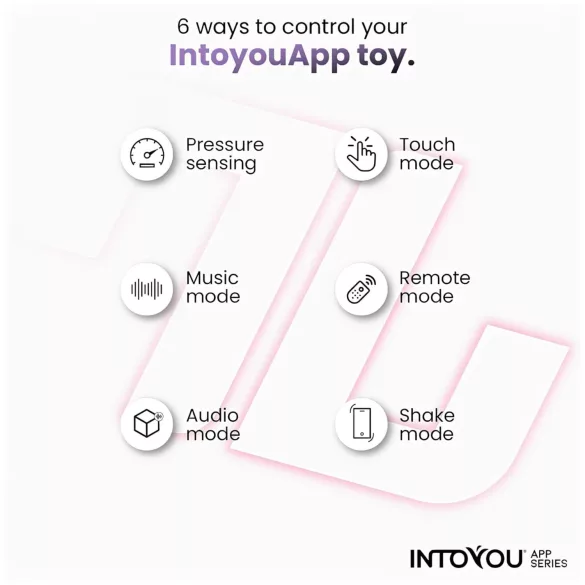 INTOYOU Kyra Pelvic - vibrirajuće kegel kuglice - pametne - silikon - roza