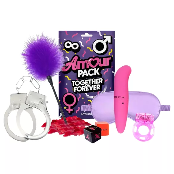 Amour Pack Together - komplet za početnike s vibratorom - 7 dijelova
