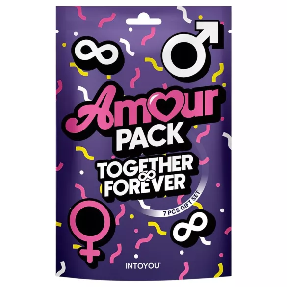 Amour Pack Together - komplet za početnike s vibratorom - 7 dijelova
