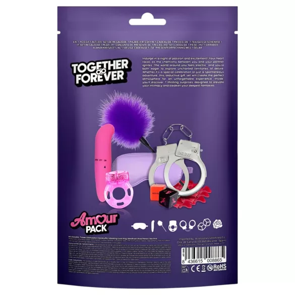 Amour Pack Together - komplet za početnike s vibratorom - 7 dijelova