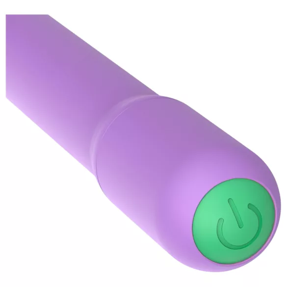 Adalet Gently - vibrator za G-točku i prostatu - pametan - silikon - ljubičasti
