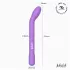 Adalet Gently - vibrator za G-točku i prostatu - pametan - silikon - ljubičasti