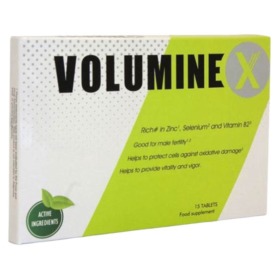 VolumeX - tablete za spermu pogodne za muškarce kao dodatak prehrani (30 kom.)