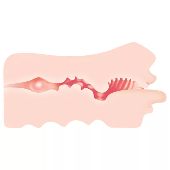 Zero Tolerance - realistična umjetna usta - prirodna boja