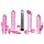 Evolved Intense - vibrator paket - 8 dijelova (roza)