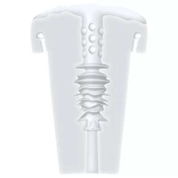 Zero Tolerance - masturbator za muškarce s vibracijom i usisavanjem - proziran