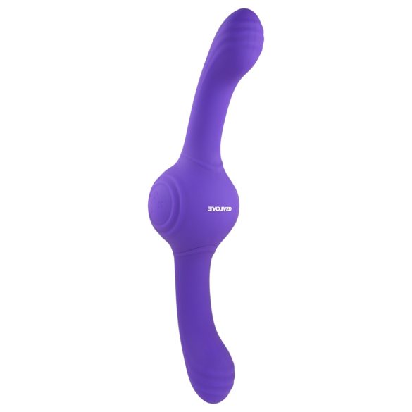 Evolved naš Gyro Vibe - akumulatorski, dvostruki vibrator (ljubičasti)