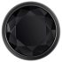 Evolved Black Gem - metalni analni set s crnim kamenom (srebrna)