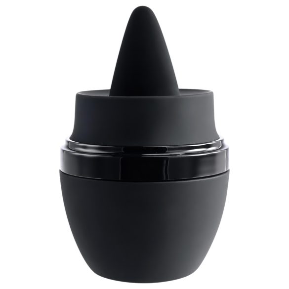 Evolved - vibrirajući stimulator jezika na punjenje - crni