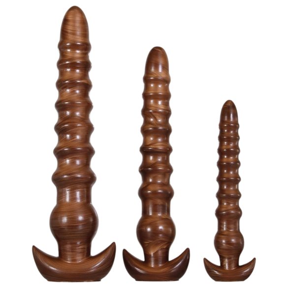 Evolved Twisted Love - set analnih dilda (efekt drveta)
