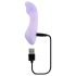 Playboy Euphoria - vodootporni G-točka vibrator (ljubičasti)