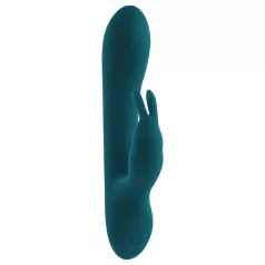   Playboy Rabbit - vibrator s klitoralnim nastavkom - vodootporan, punjivi