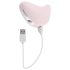 Playboy Palm - vodootporni 2u1 klitoris vibrator (pink)
