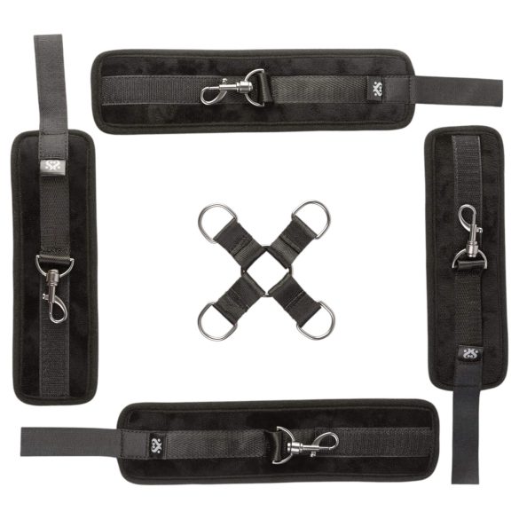 Sei Mio - set lisica za gležnjeve i zapešća - crna