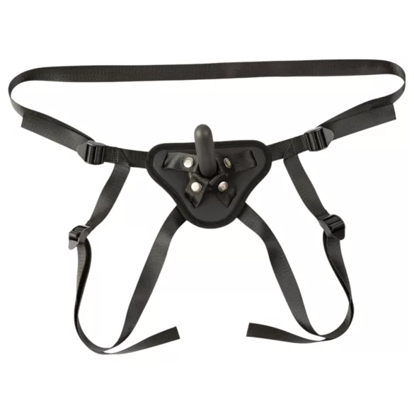 Sei Mio - strap-on dildo s remenom - 12,5 cm - crni