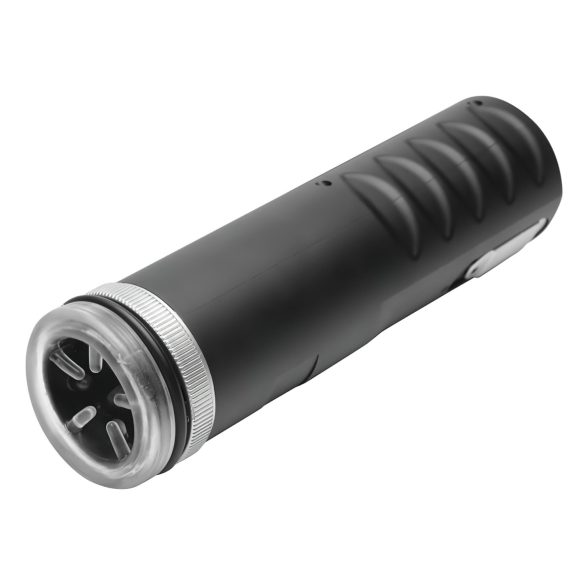 Master-Bot - pokretni masturbator s mekanim šiljcima (crni)