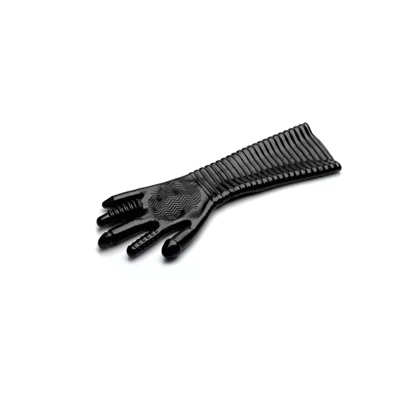 Pleasure Fister - fisting rukavica s teksturom - crna