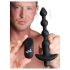 Bang! - bežični analni vibrator s punjivom baterijom (crni)