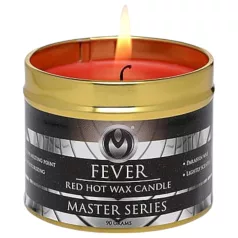   XR Brands - Fever - parafinska svijeća za tijelo (crvena, 120 g)