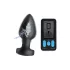Zeus - analni vibrator s daljinskim upravljanjem E-Stim - crni