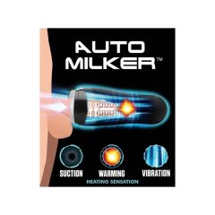   Lovebotz Auto Milker - vodootporni masturbator na baterije (crni)