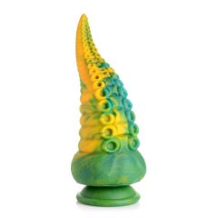   Creature Cocks Monstropus - dildo za ruku hobotnice - 22 cm (žuto-zeleni)