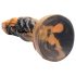 Creature Cocks Ravager - teksturirani silikonski dildo - 20cm (narančasta)