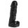 Crni Crnić - svijeća za tijelo - penis s testisima - crni (352g)