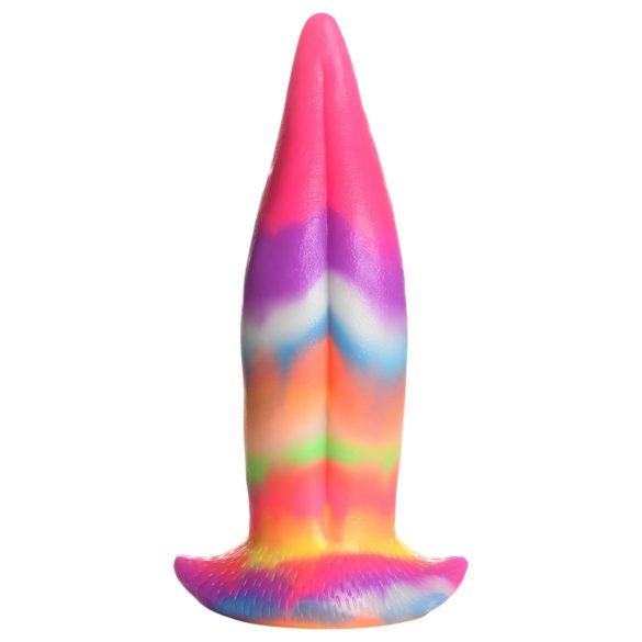 Creature Cocks Jezik - sjajni silikonski dildo - 21cm