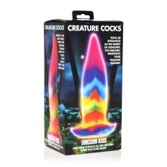   Creature Cocks Tongue - svjetleći silikonski dildo - 21 cm (duga)