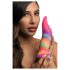 Creature Cocks Jezik - sjajni silikonski dildo - 21cm