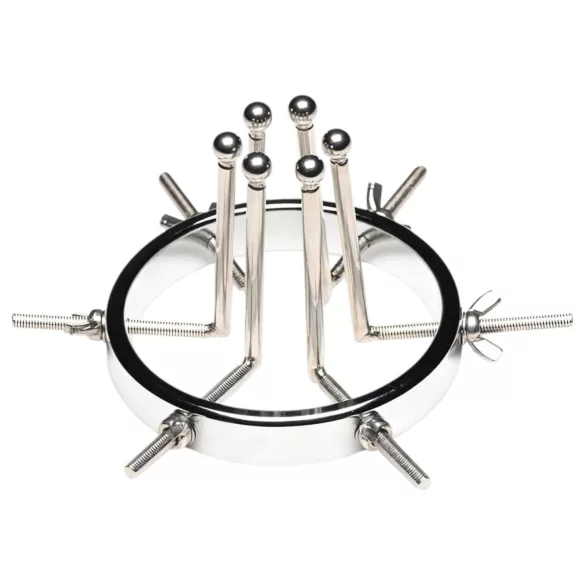 XR Brands Oculus - analni dilatator - nehrđajući čelik - srebrni