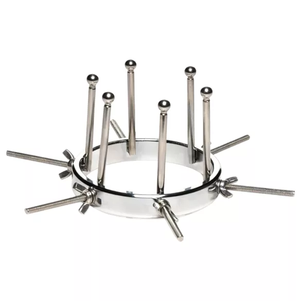 XR Brands Oculus - analni dilatator - nehrđajući čelik - srebrni