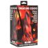 Creature Cocks Hell Kiss - Twisted Silikonski Dildo - 19cm (crveni)