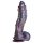 Hydra dildo od silikona - 27cm (ljubičasto)