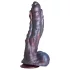 Creature Cocks Hydra - dildo - silikon - 27cm - ljubičasta