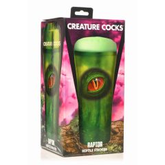   Creature Cocks Raptor - gmaz u kutiji od umjetne mace (crno-zelena)