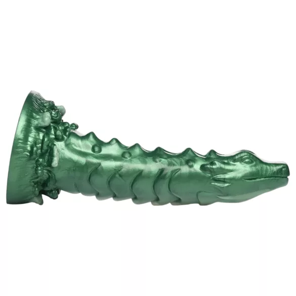 Creature Cocks Cockness Monster - realistični dildo - silikon - zelena