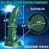 Creature Cocks Cockness Monster - realistični dildo - silikon - zelena