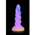 Magični Mjesec - svjetleći jednorog dildo (ljubičasto-ružičasti)